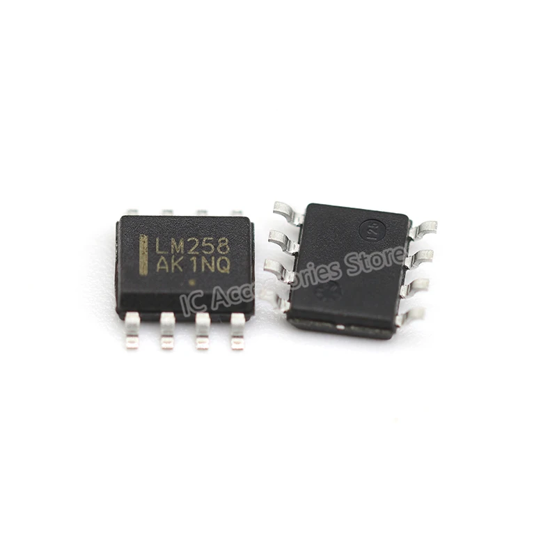 10vnt LM258DR LM258ADR LM258DR2G SMD SOP-8 chip IC stiprintuvas visiškai naujas originalus
