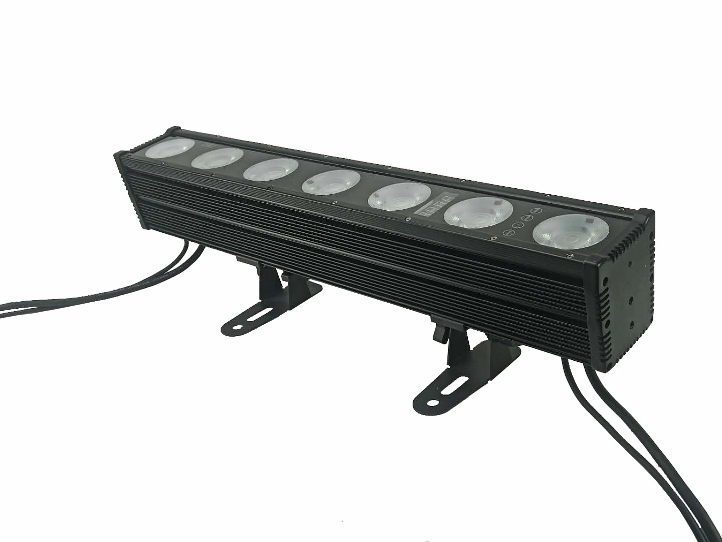 12pcs Lauko Ip65 LED Žibintai Wallwasher Etape grindų apšvietimas 7*30W 3in1 rgb COB led dot matrix sienos plauti šviesos