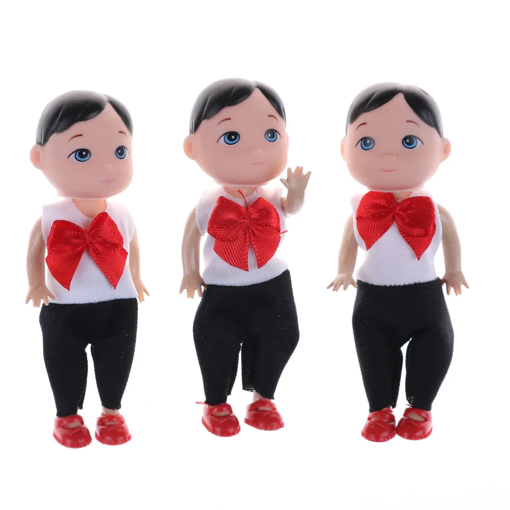 2020 Naujas 10cm Mados lėlės, Žaislai Girl berniuko, sūnus lėlės Super mielas maži žaislai