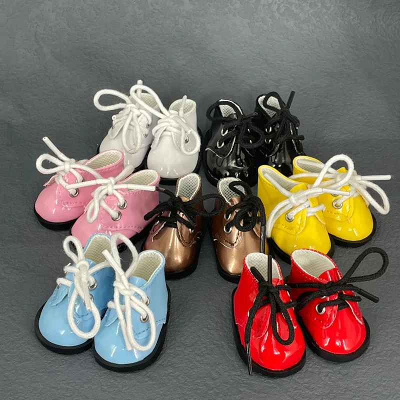 20cm medvilnės lėlės batai odiniai virvę riebalų kūno 30cm lėlės batai bjd batai 5cm mi Lou žaislas priedai