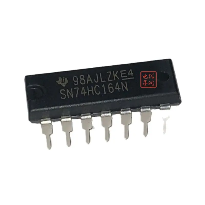 50pcs/nauja importuotų SN74HC164N 74HC164N 8-bitų eilės į/iš poslinkio registrą CINKAVIMAS-14