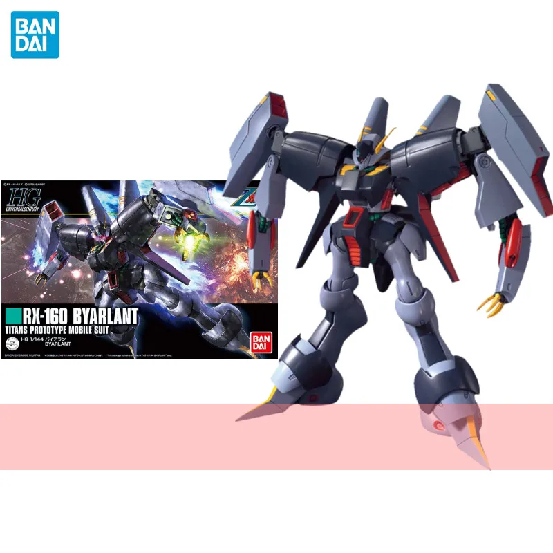 Bandai Originali Gundam Modelio Rinkinio Anime Pav HGUC 1/144 RX-160 BYARLANT UC0087 ZGUNDAM Anime Veiksmų Skaičius, Žaislai Vaikams