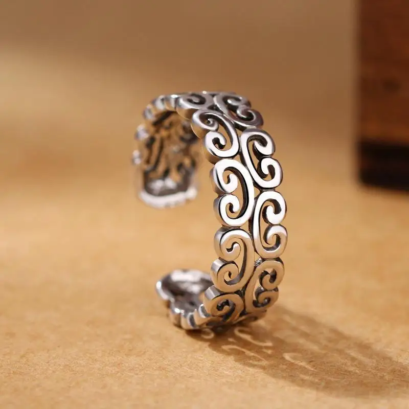 DrimyGirl Bijoux Derliaus Tuščiaviduriai Žiedai Moterų Žavus Žiedas Bohemijos Vestuvių Mados Juvelyrikos Dovanų Šalis