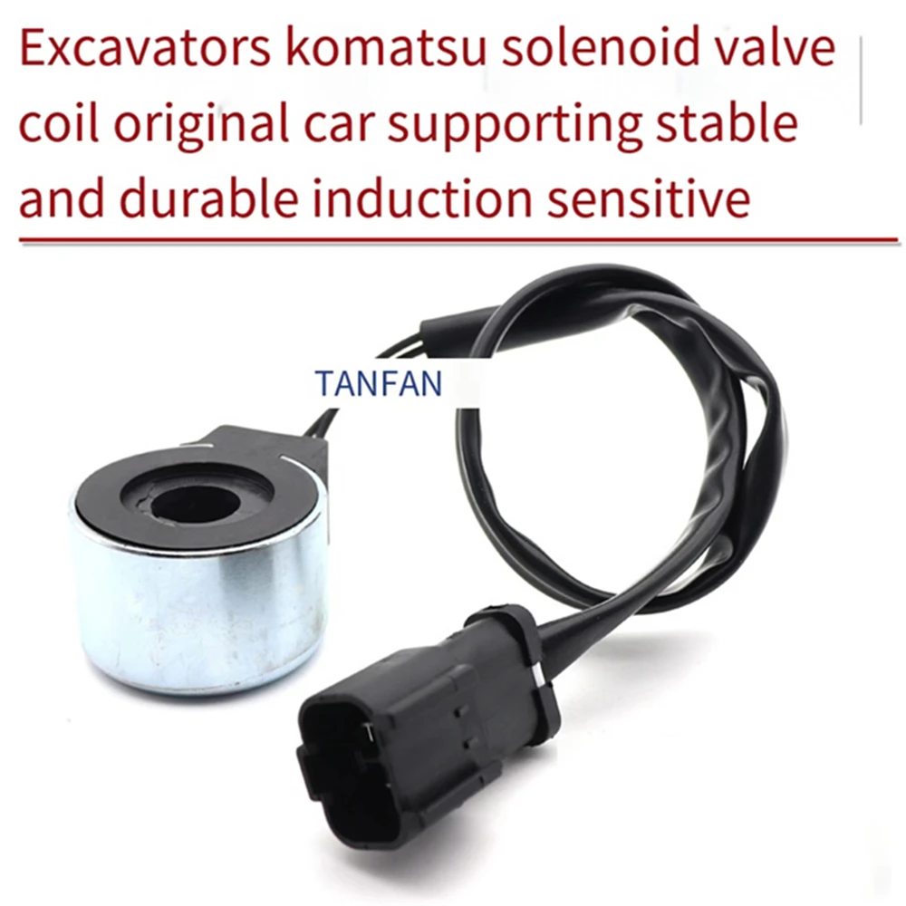 Dėl ekskavatorių priedai, Komatsu 60-5 60-6 120-5 pilotas solenoid valve ritė sukamasis magnetinis ventilis ritė