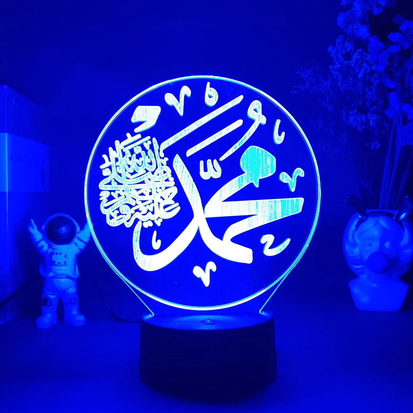 EID Koranas Lempa LED Athan naktinė lempa Musulmonų Maldos Šviesos Islamo Apšvietimas, Dekoro Palieskite Jutiklio Kontrolės Azan Mubarakas Hajj Dovana