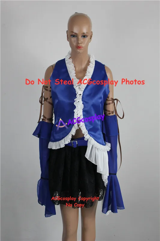Final Fantasy XII Dainavimo Yuna cosplay kostiumų acgcosplay kostiumas