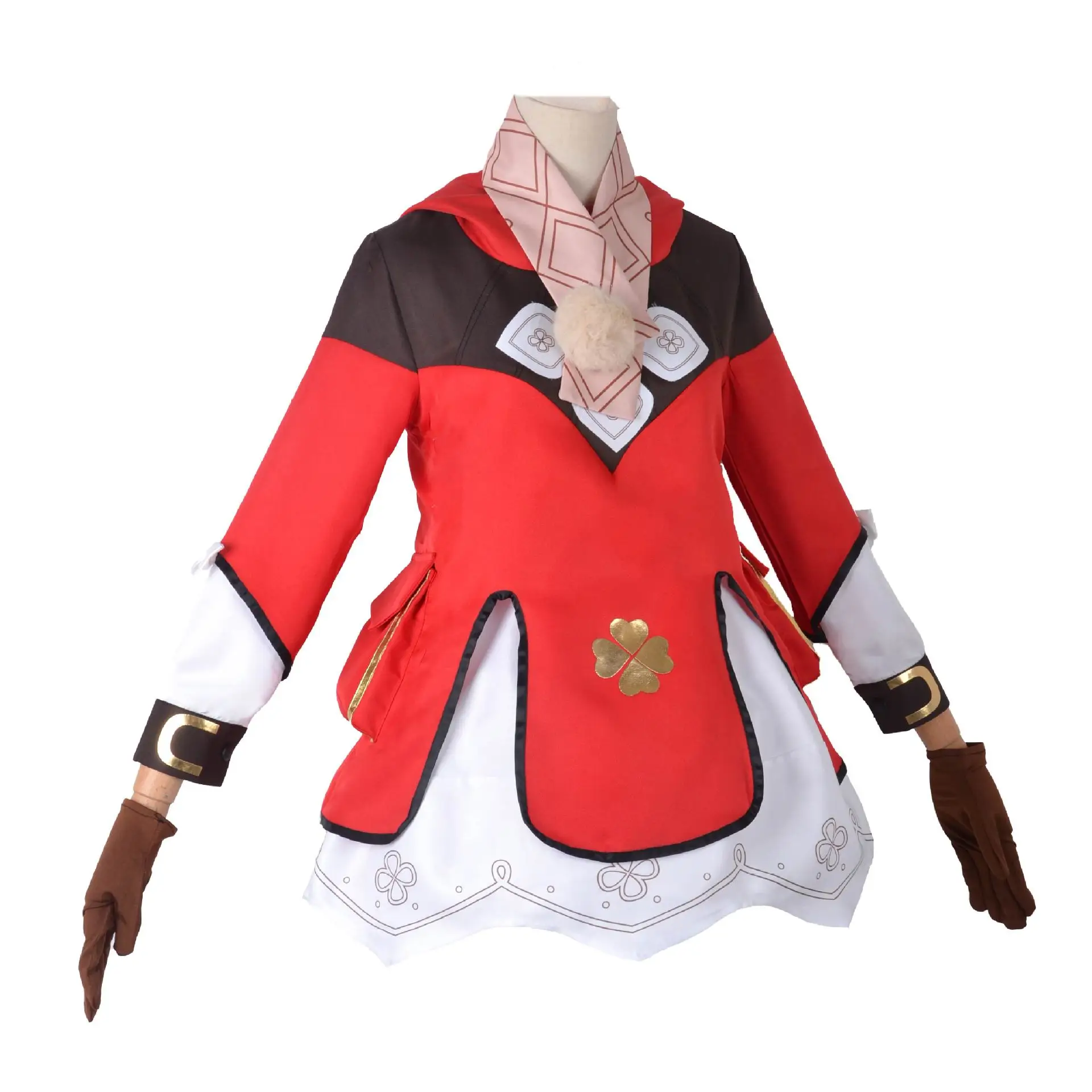 Klee Cos Žaidimas Genshin Poveikio Cosplay Kostiumų Keli Projekto Cosplay Kostiumai, Moterų Suknelė Nustatyti Helovinas Anime Drabužiai