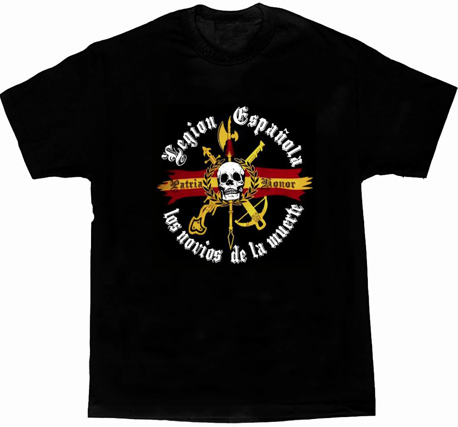 Legión Española Los Novios De La Muerte Ispanijos Legiono T-Shirt. Vasaros Medvilnės trumpomis Rankovėmis O-Neck T Shirt Mens Naujas S-3XL