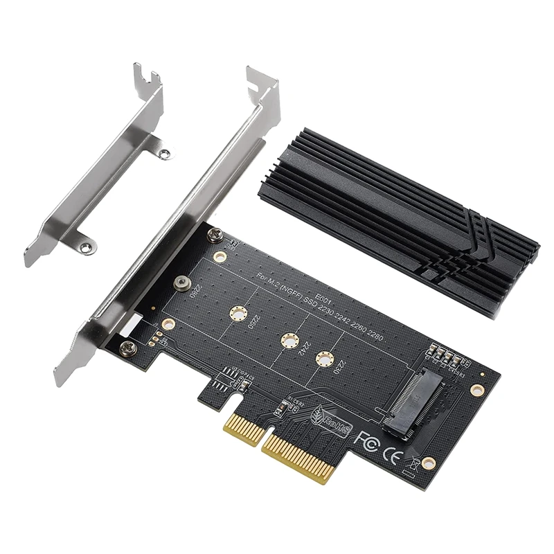 M. 2 Pcie Į Pcie 3.0 X4 Nvme Adapteris, Pci Valdiklio Išplėtimo Plokštę Su PCI-E Adapteris Keitiklis Korteles M-Key M. 2 SSD