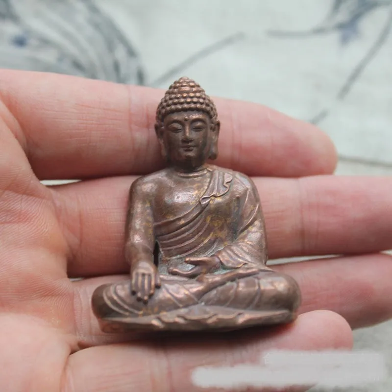 Mini Derliaus Budos Statula Vario Violetinė Nešiojamų Budos Skulptūros Dekoro Ornamentą Namų Biuro Stalas Dekoro Budizmas Prekes