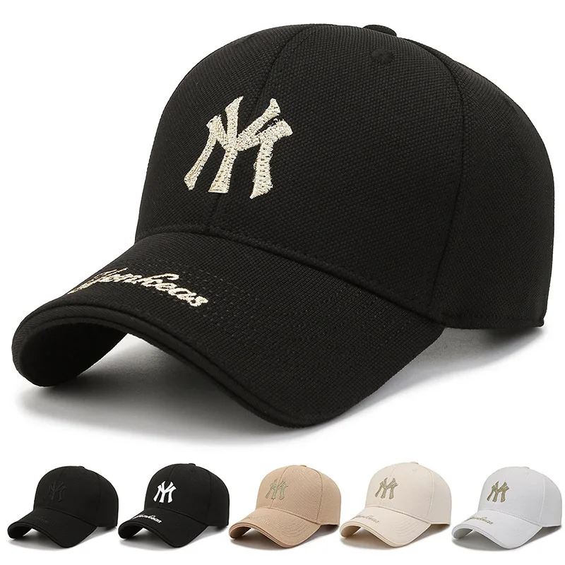 Naujas Aukštos Kokybės Skrybėlę Vyrai Prekės Reguliuojamas Snapback Beisbolo Kepuraitę Gorras Mados Moterų Laišką Lauko Sunhat Unisex Casquette Kaulų