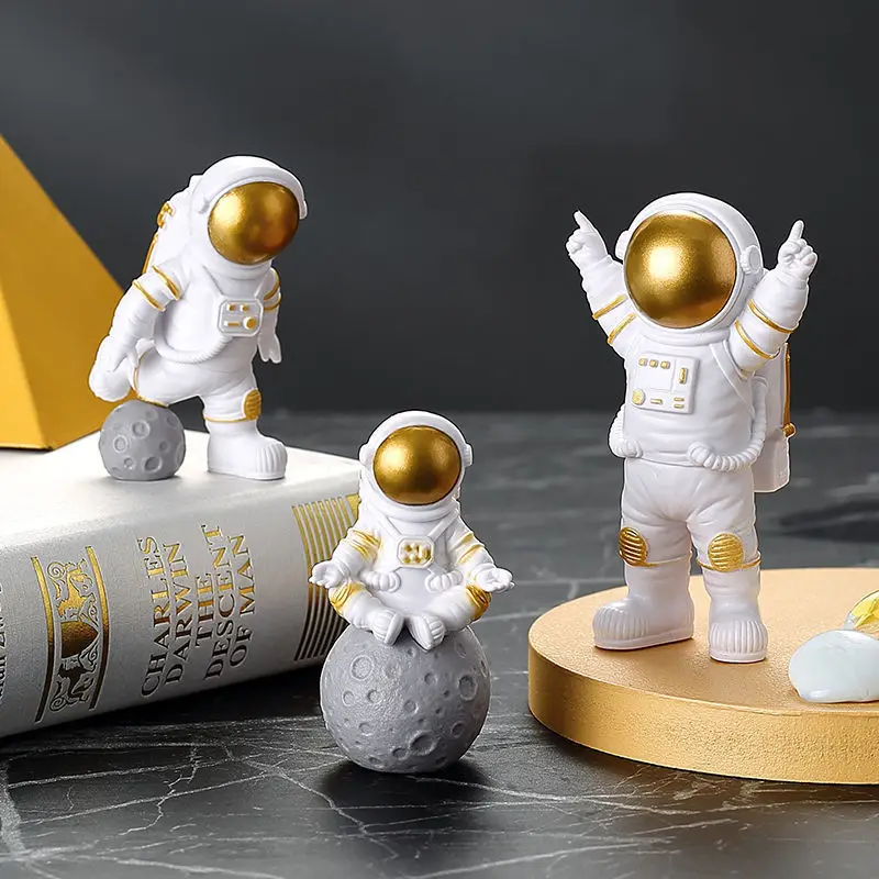 Puxida Vaikų Žaislai Dervos Astronautas Pav Statula Statulėlės Astronautas Skulptūra Švietimo Žaislai Darbalaukio Namų Puošybai