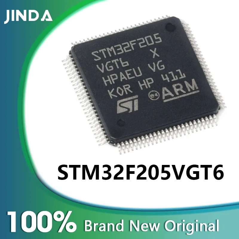 STM32F205VGT6 STM32F205VG STM32F205V STM32F205 STM32F STM32 STM IC MCU Chip LQFP-100