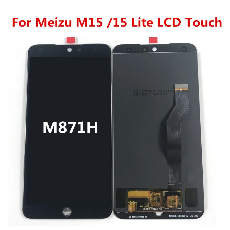 Už Meizu M15 Už Meizu 15 Lite LCD ekranas Touch 