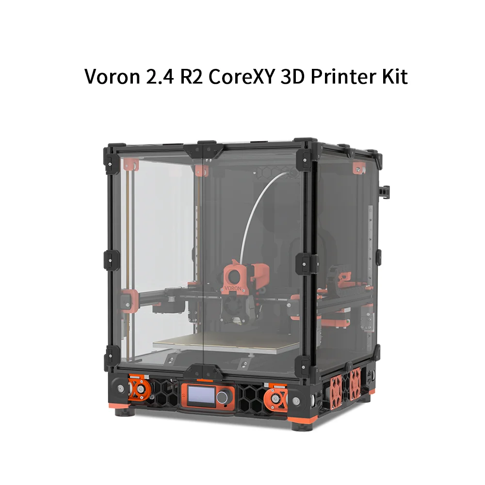 Varnas 2.4 R2 CoreXY Pilnas Komplektas 350x350x350mm Juoda Aukštos Kokybės 3D Spausdintuvas Atnaujintas Dalių Rinkiniai Impresora 3D