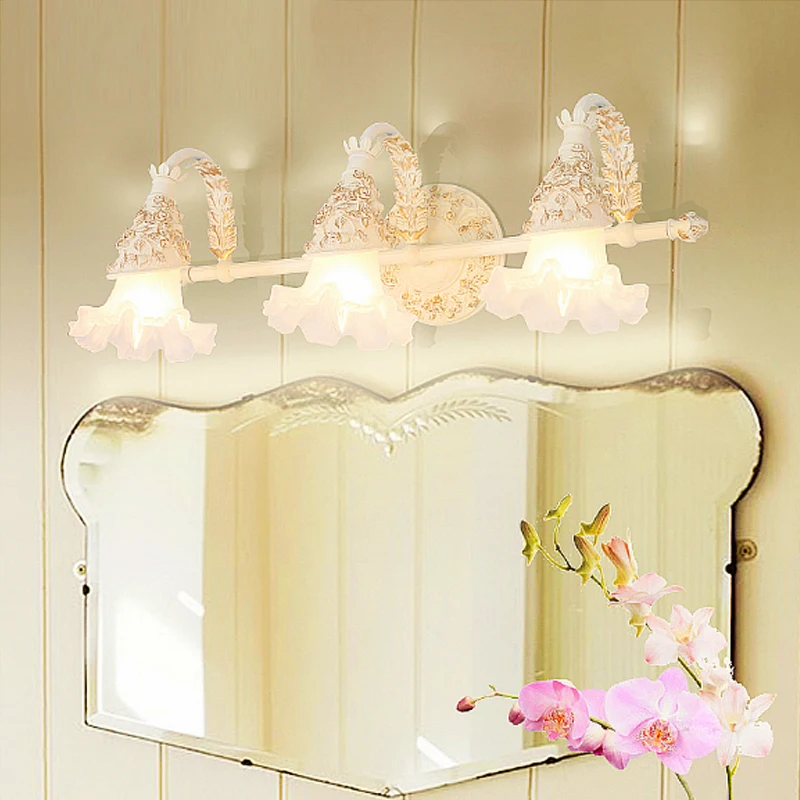 Veidrodis lempos tuštybės lempa LED vonios vandeniui sienos lempos vandentiekis kabineto veidrodėlis, priekinis žibintas miegamasis makiažo kambario sienos sconce